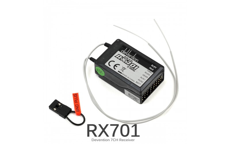 Walkera RX701 2.4G 7CH Receiver For Walkera DEVO Transmitter